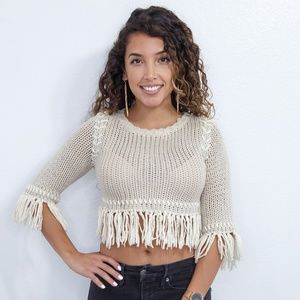 For Love & Lemons Crop Top